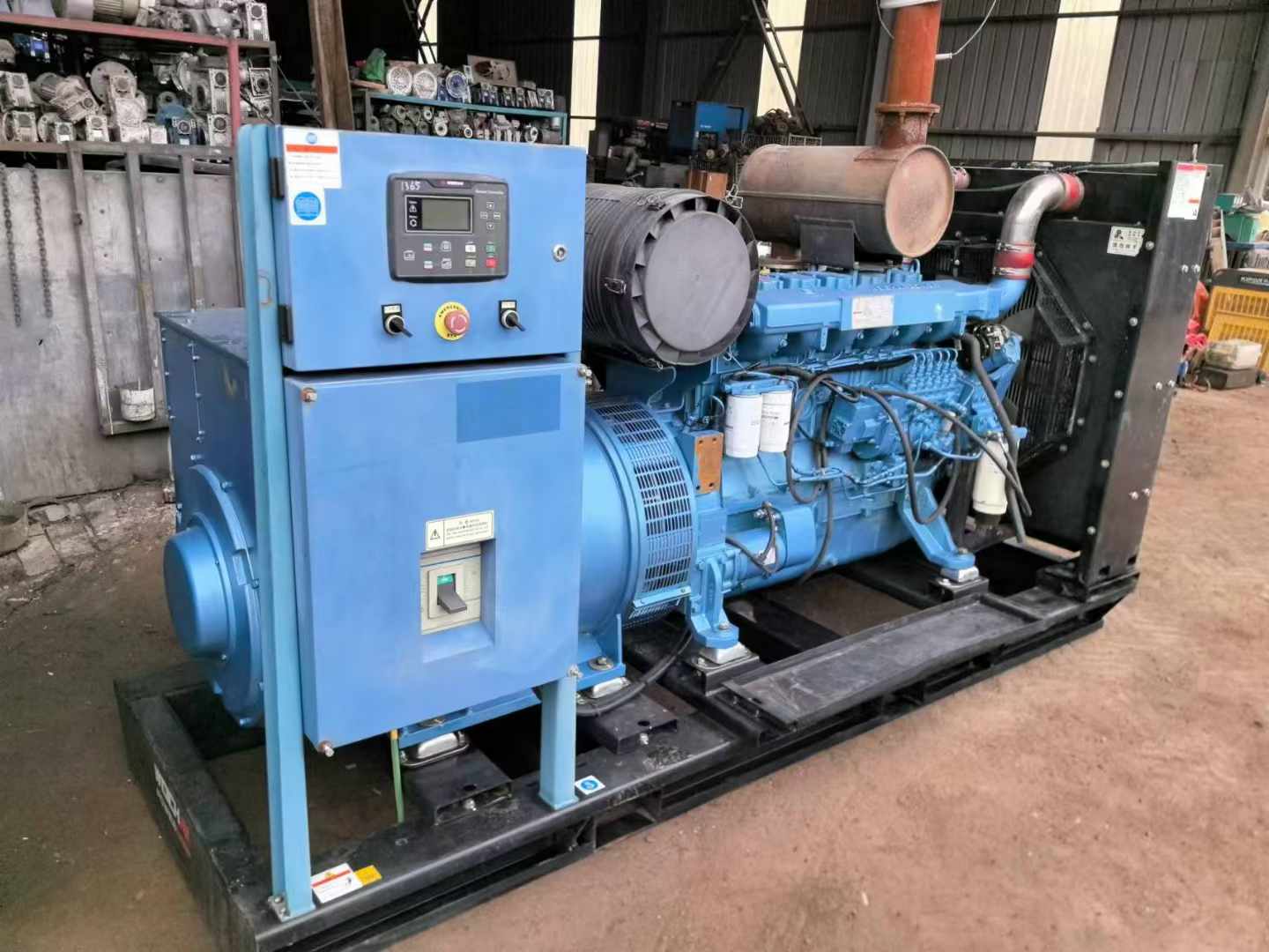 玉树500kW 柴油发电机组可带动设备功率的计算公式是什么？